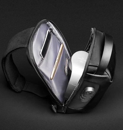 Portable Shockproof Storage Bag with USB Charging for Steam Deck