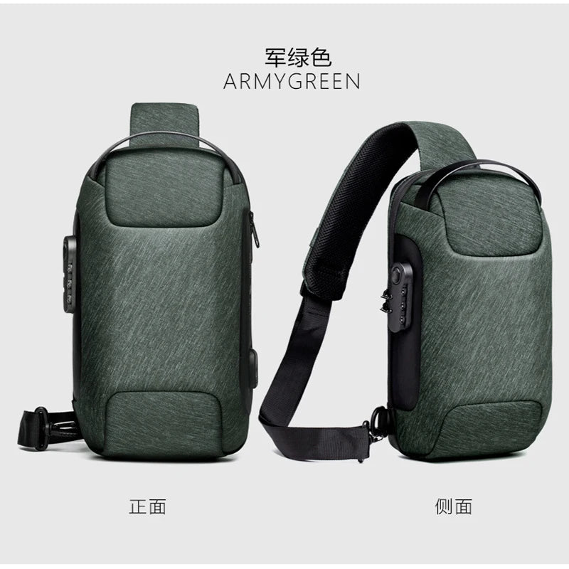 Portable Shockproof Storage Bag with USB Charging for Steam Deck