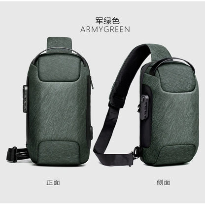 Portable Shockproof Storage Bag with USB Charging for Steam Deck